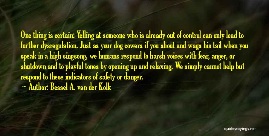 Van Der Kolk Quotes By Bessel A. Van Der Kolk