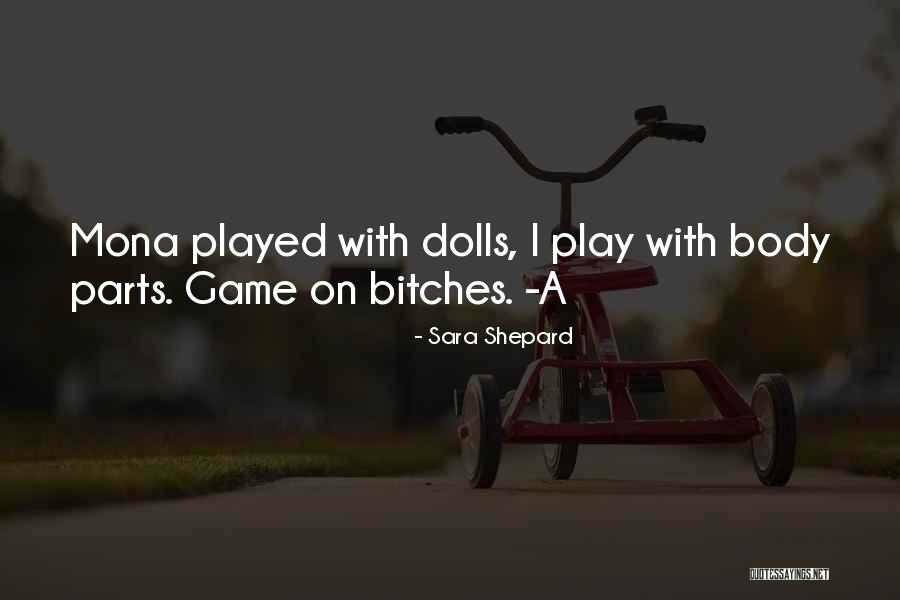 Van Der Putten Jan Quotes By Sara Shepard Van Der Putten Jan Quotes By Sara Shepard