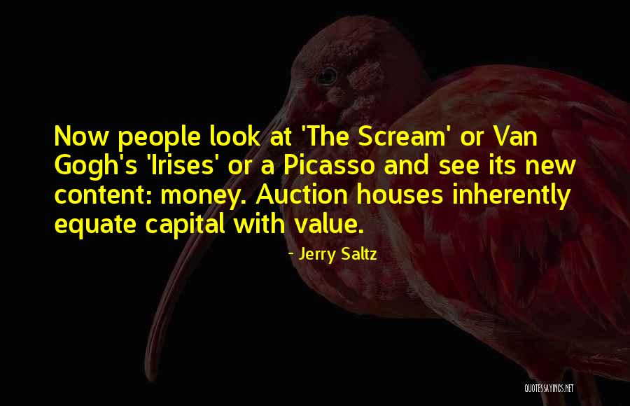 Van Gogh Irises Quotes By Jerry Saltz Van Gogh Irises Quotes By Jerry Saltz