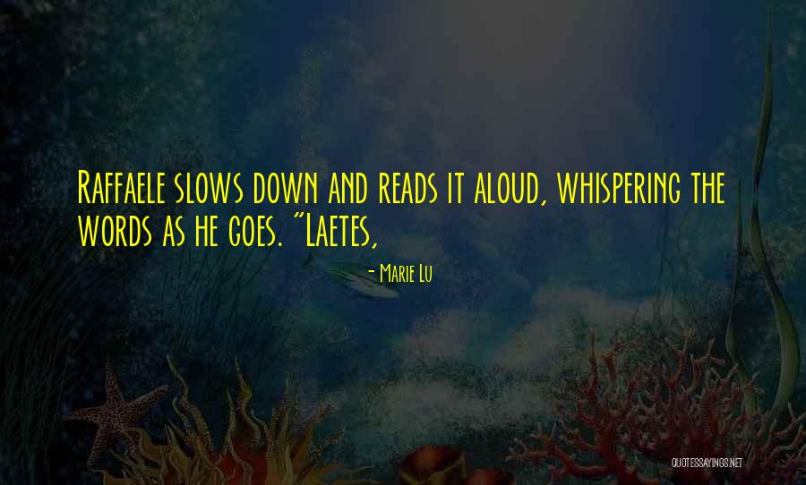 Van Haute Battens Disease Quotes By Marie Lu