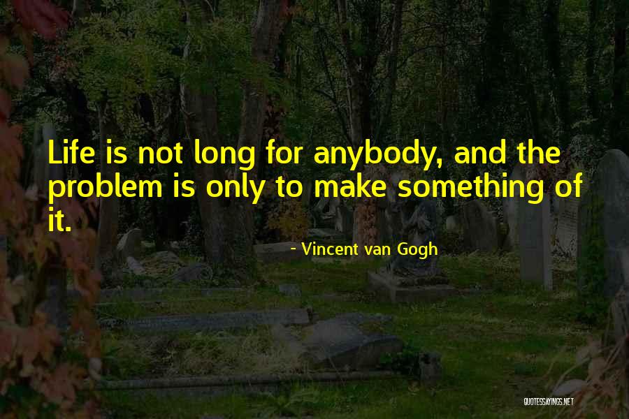 Van Life Quotes By Vincent Van Gogh