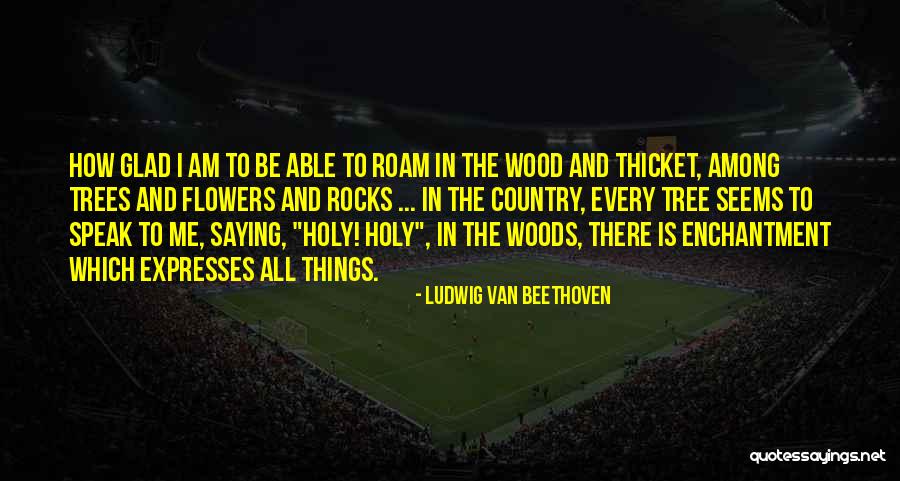 Van Trees Quotes By Ludwig Van Beethoven Van Trees Quotes By Ludwig Van Beethoven