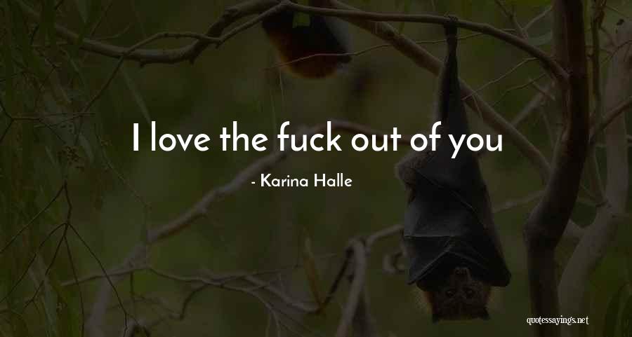 Van Vonderen Sint Quotes By Karina Halle