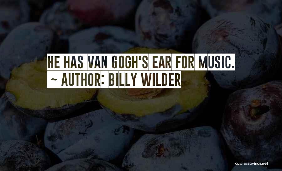 Van Wilder 3 Quotes By Billy Wilder