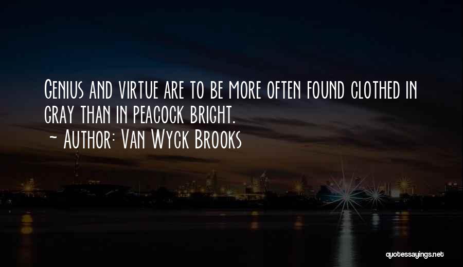 Van Wyck Brooks Quotes 1459795