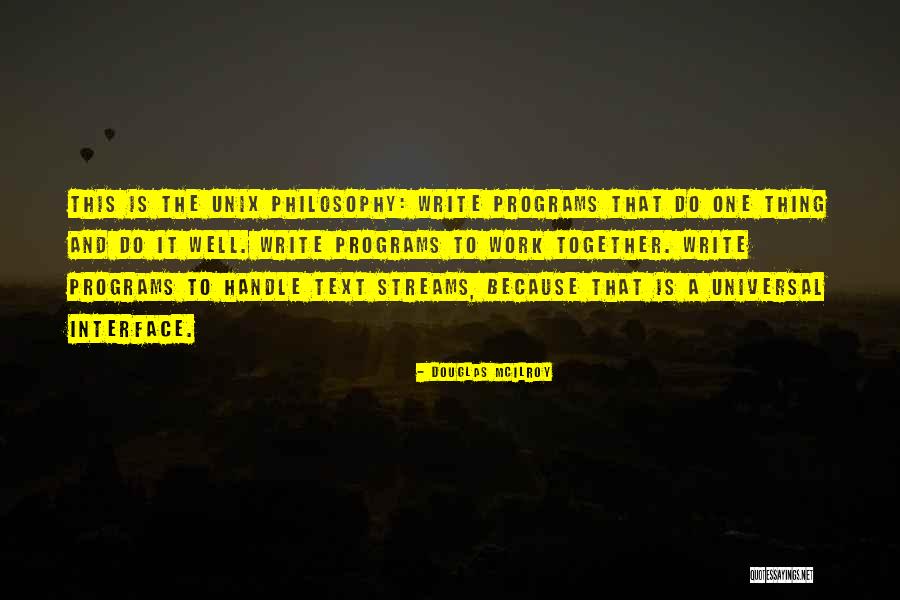 Vanauken Severe Quotes By Douglas McIlroy Vanauken Severe Quotes By Douglas McIlroy