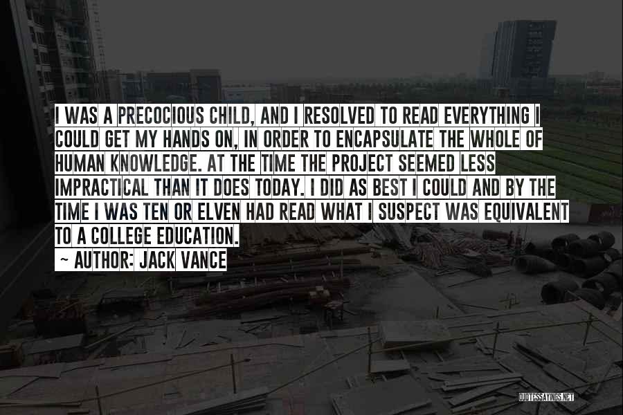 Vance Quotes By Jack Vance