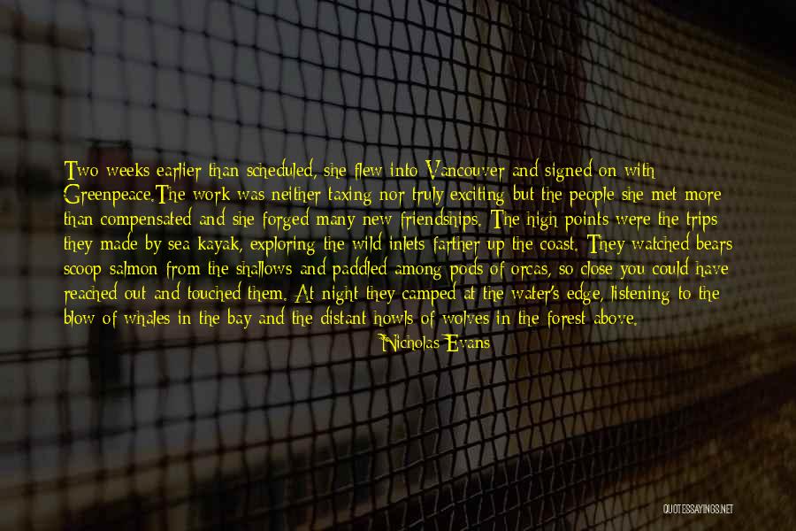 Vancouver Quotes By Nicholas Evans Vancouver Quotes By Nicholas Evans