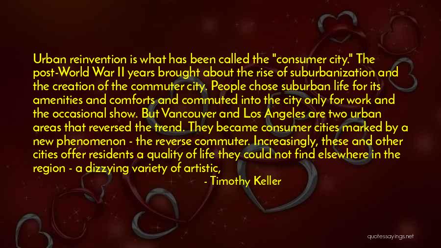 Vancouver Quotes By Timothy Keller