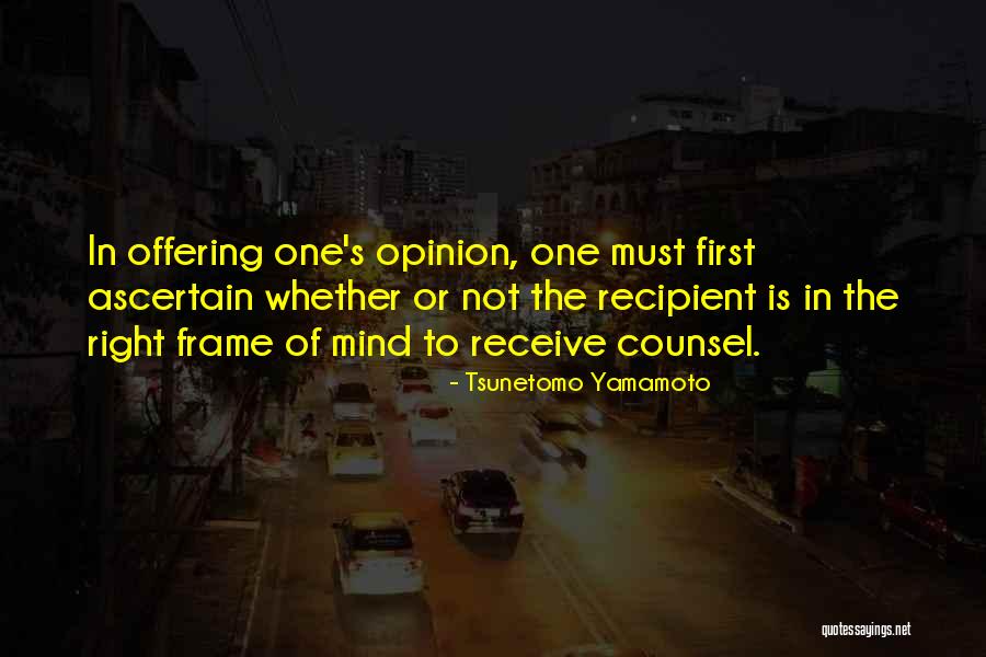 Vandaele Home Quotes By Tsunetomo Yamamoto Vandaele Home Quotes By Tsunetomo Yamamoto