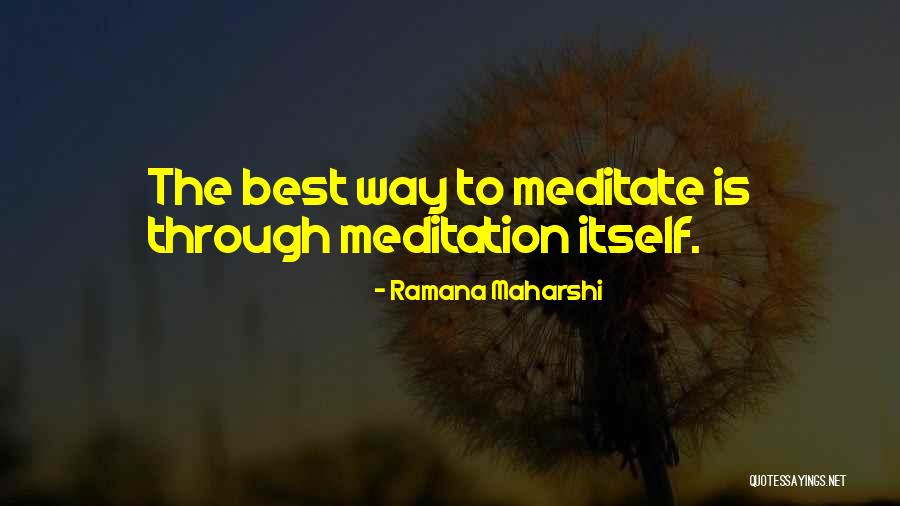 Vandbakkelses Quotes By Ramana Maharshi Vandbakkelses Quotes By Ramana Maharshi