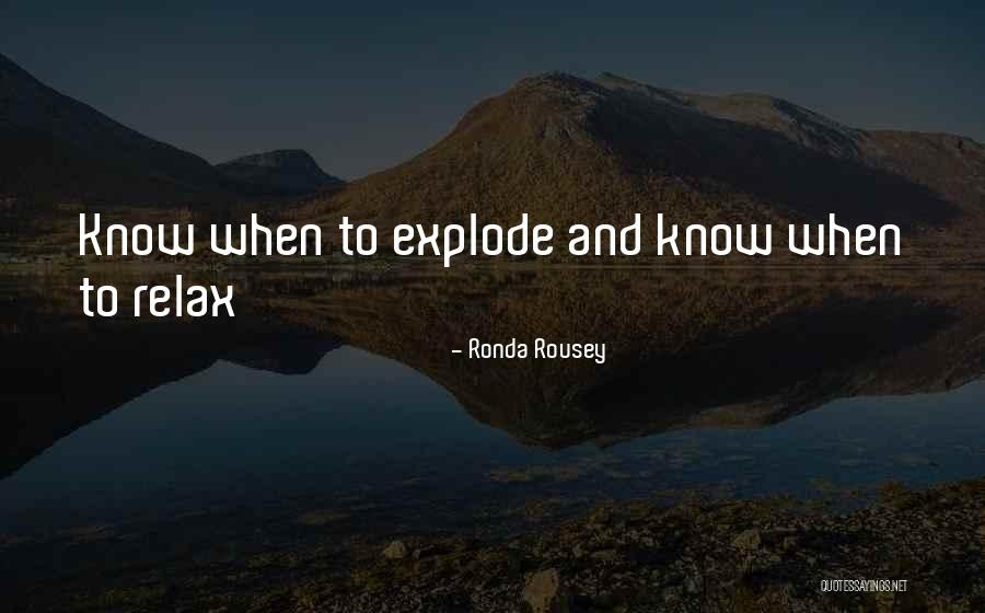 Vanderhoef Michigan Quotes By Ronda Rousey
