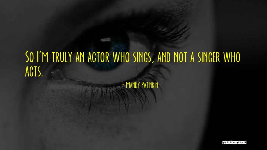 Vanderstockt Quotes By Mandy Patinkin Vanderstockt Quotes By Mandy Patinkin