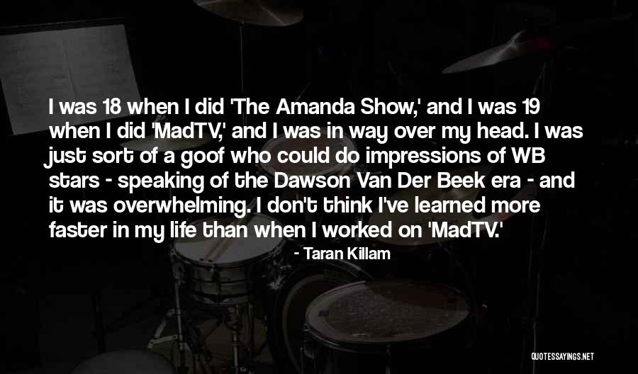 Vanderveen Michigan Quotes By Taran Killam Vanderveen Michigan Quotes By Taran Killam