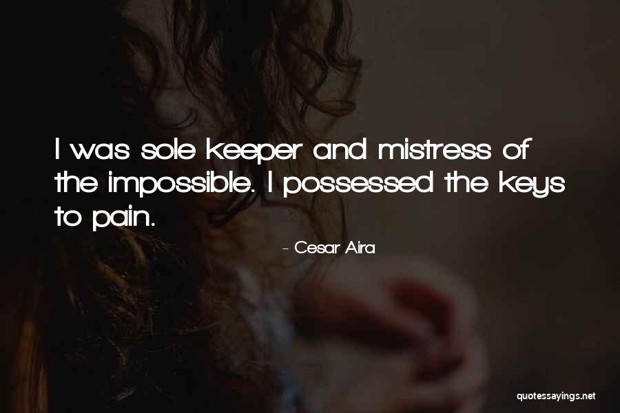 Vandrande Pinnar Quotes By Cesar Aira Vandrande Pinnar Quotes By Cesar Aira