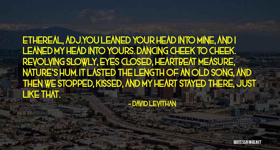 Vaneks Shoe Quotes By David Levithan Vaneks Shoe Quotes By David Levithan