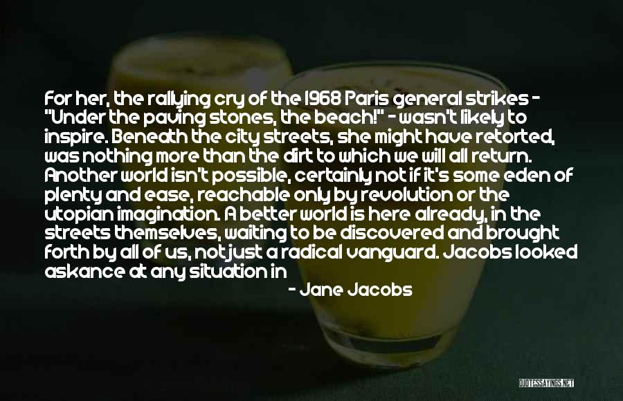 Vanguard Quotes By Jane Jacobs