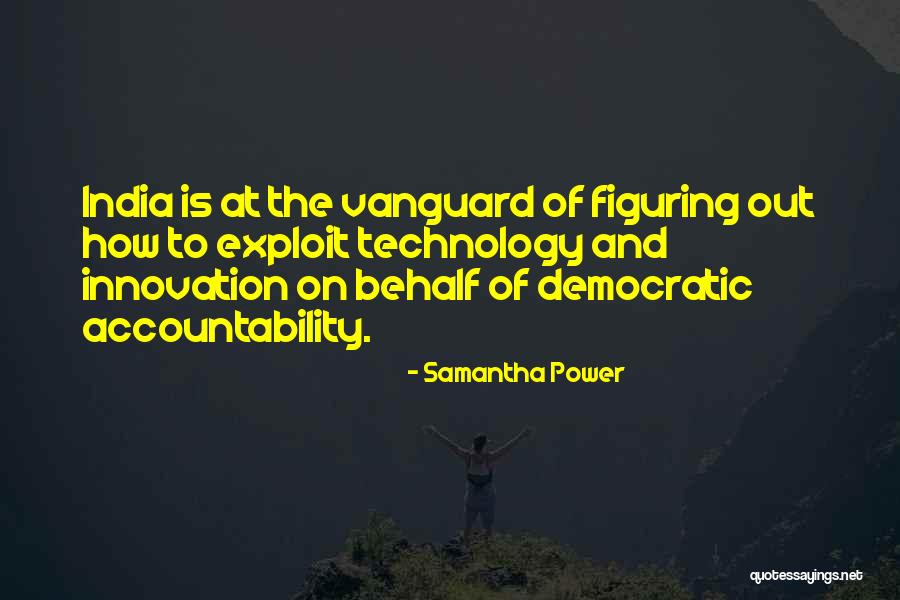 Vanguard Quotes By Samantha Power