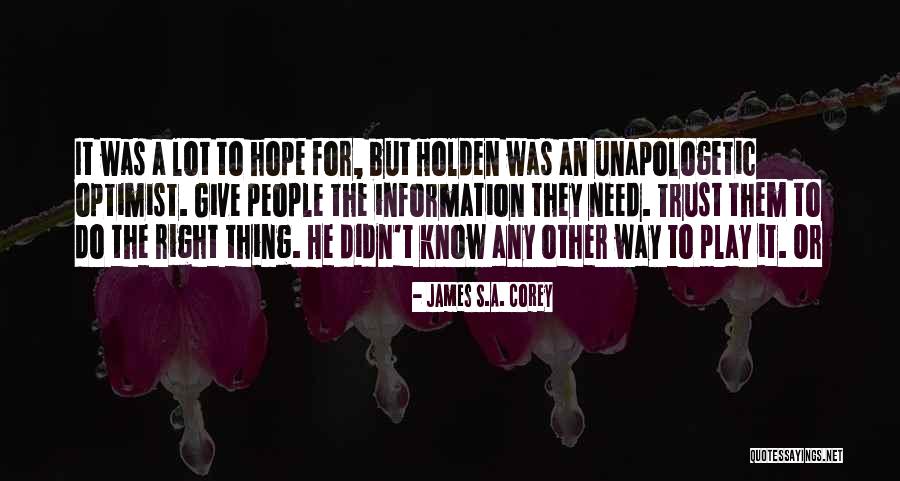 Vanguards Wow Quotes By James S.A. Corey Vanguards Wow Quotes By James S.A. Corey