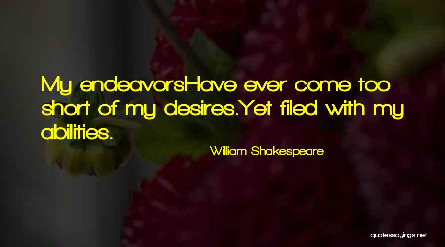 Vaniglia E Quotes By William Shakespeare