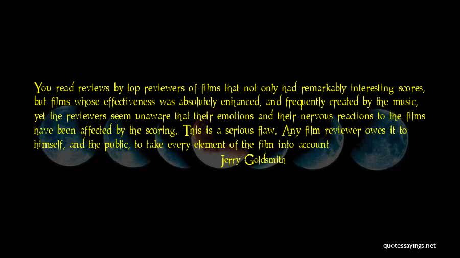 Vanir Quotes By Jerry Goldsmith Vanir Quotes By Jerry Goldsmith