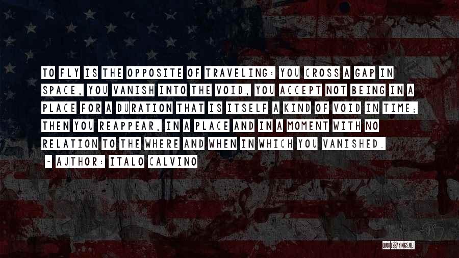 Vanish Quotes By Italo Calvino