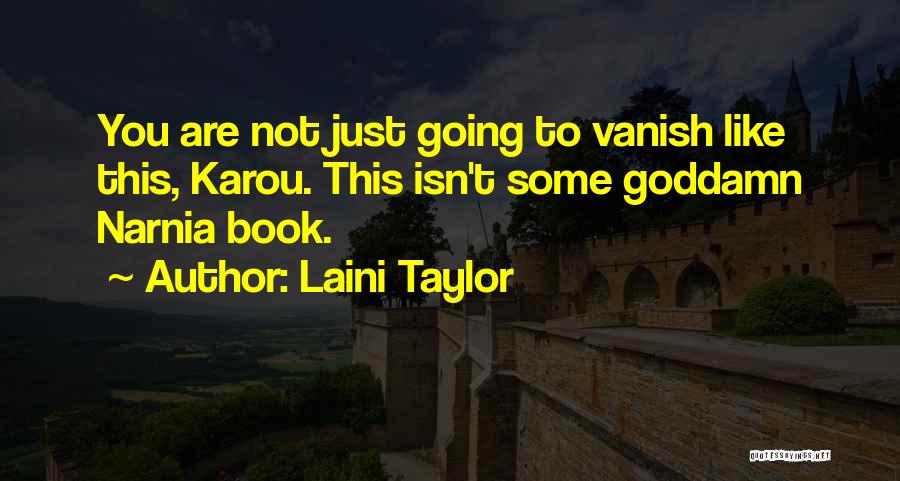 Vanish Quotes By Laini Taylor