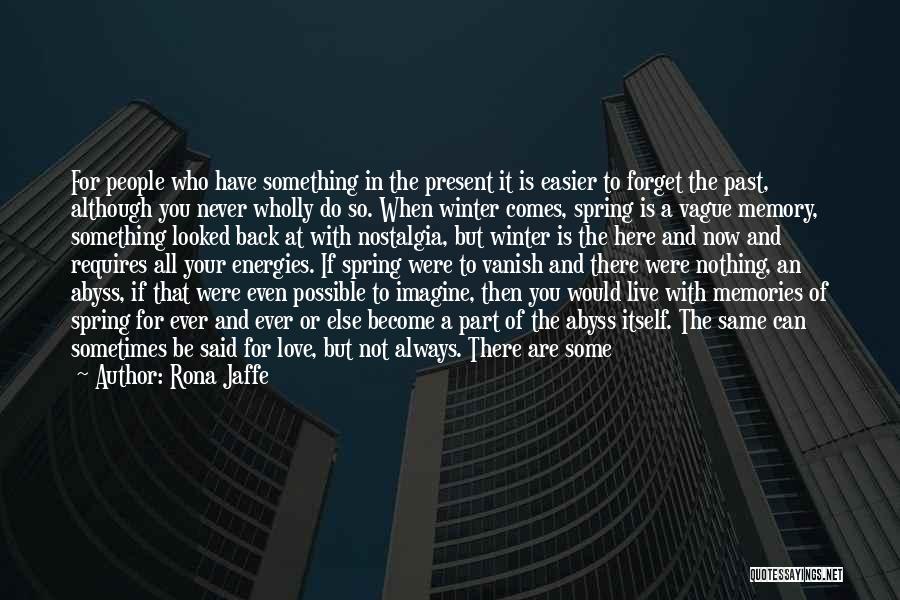 Vanish Quotes By Rona Jaffe