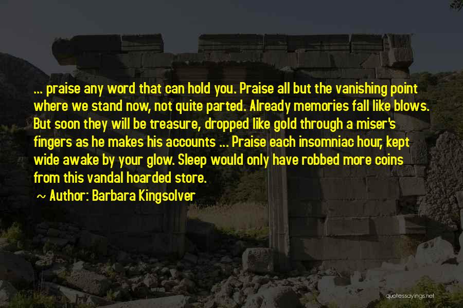 Vanishing Quotes By Barbara Kingsolver
