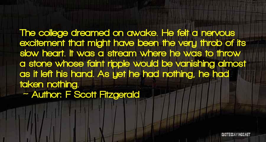 Vanishing Quotes By F Scott Fitzgerald