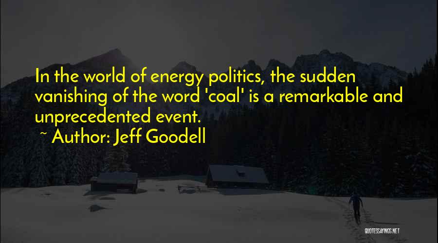 Vanishing Quotes By Jeff Goodell