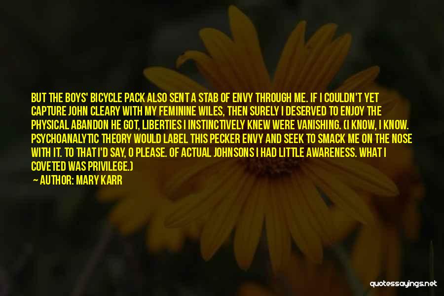 Vanishing Quotes By Mary Karr