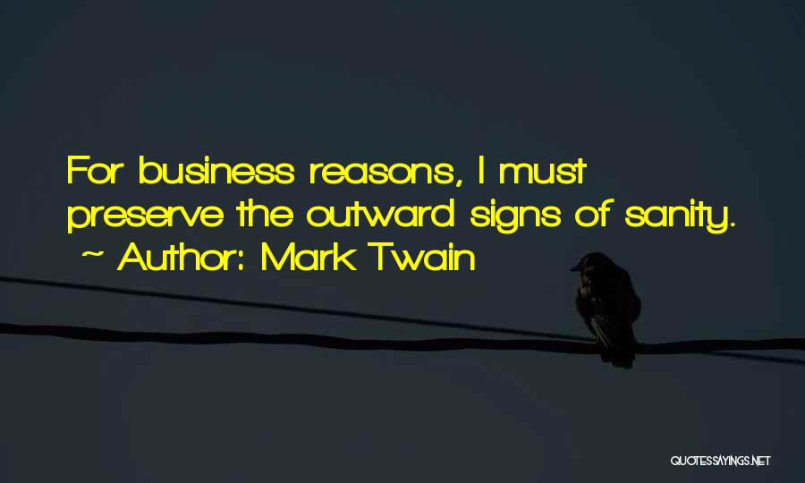 Vanitatem Quotes By Mark Twain