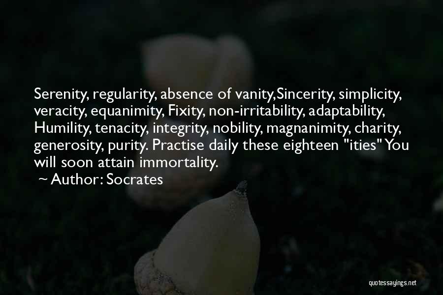 Vanity And Humility Quotes By Socrates
