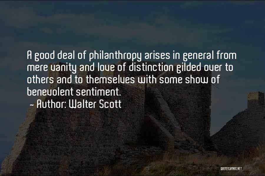 Vanity And Love Quotes By Walter Scott