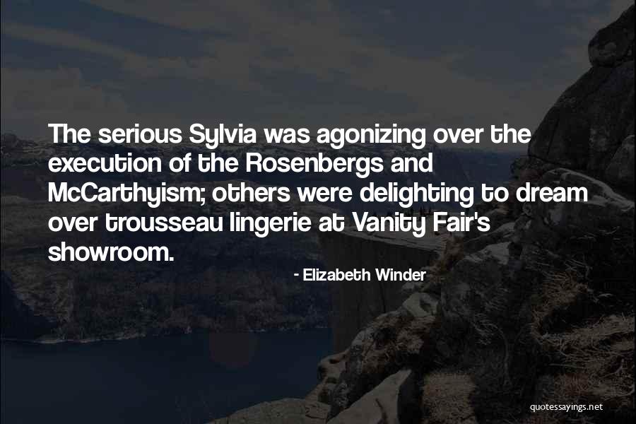 Vanity Fair Quotes By Elizabeth Winder