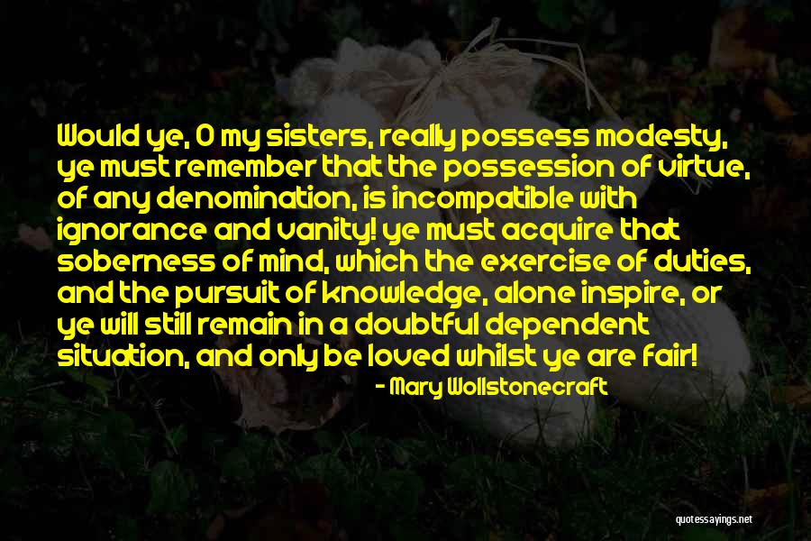 Vanity Fair Quotes By Mary Wollstonecraft