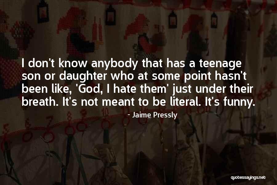 Vanity In The Bible Quotes By Jaime Pressly