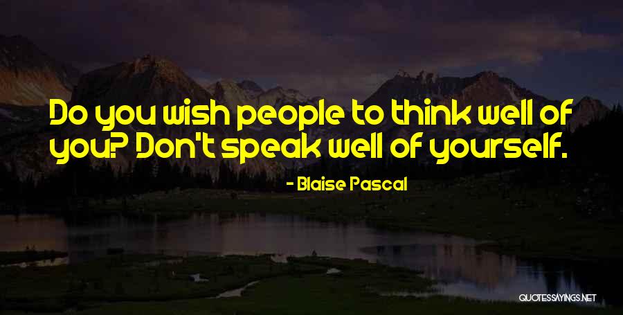 Vanity Quotes By Blaise Pascal