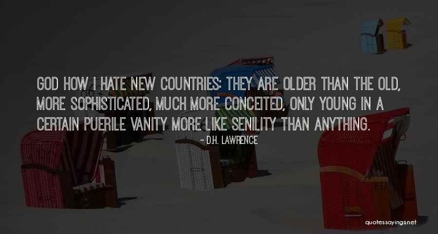 Vanity Quotes By D.H. Lawrence Vanity Quotes By D.H. Lawrence