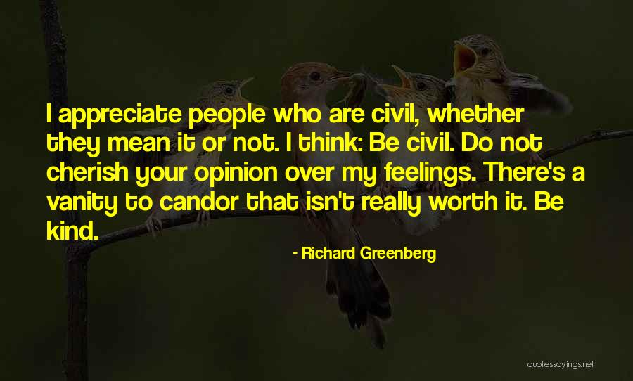 Vanity Quotes By Richard Greenberg Vanity Quotes By Richard Greenberg