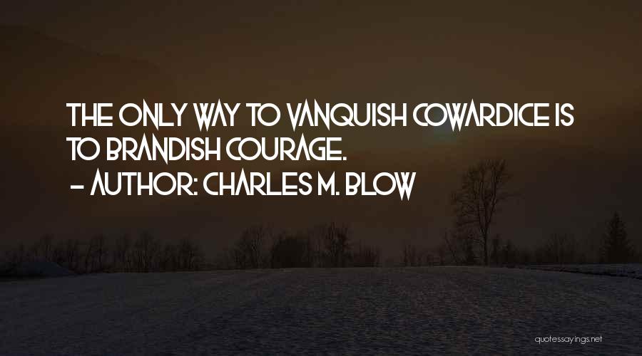 Vanquish Quotes By Charles M. Blow