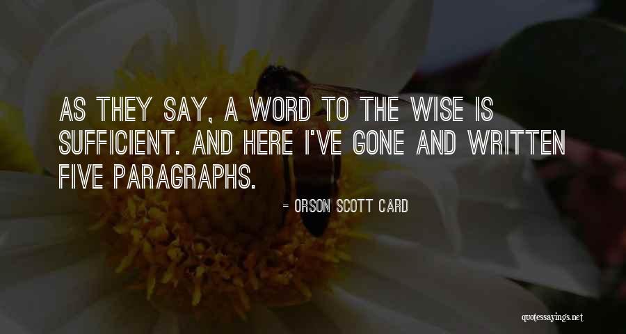 Vappie Eh Quotes By Orson Scott Card Vappie Eh Quotes By Orson Scott Card
