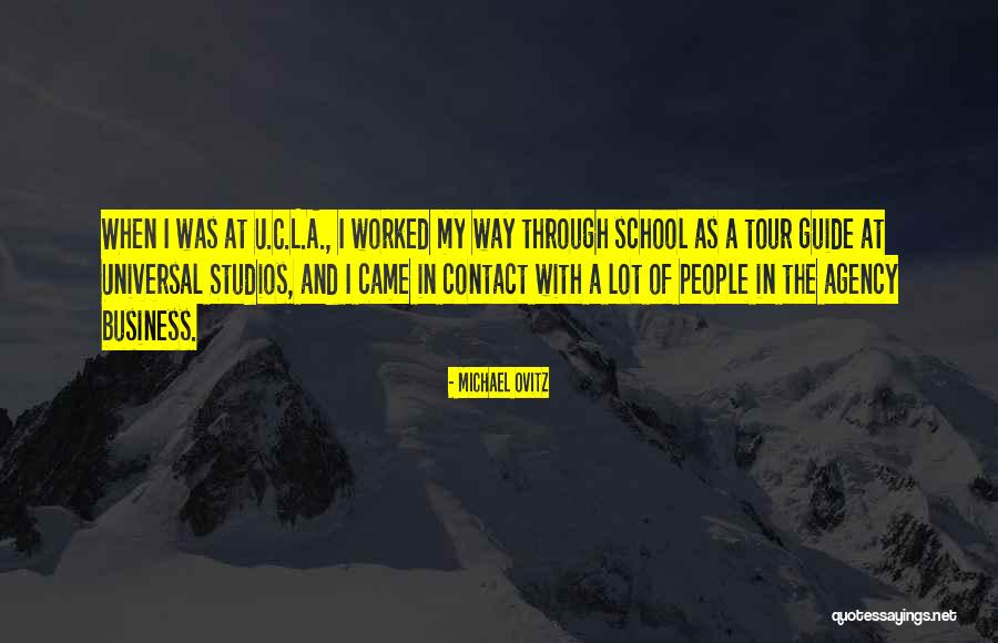 Vaprzon Quotes By Michael Ovitz Vaprzon Quotes By Michael Ovitz