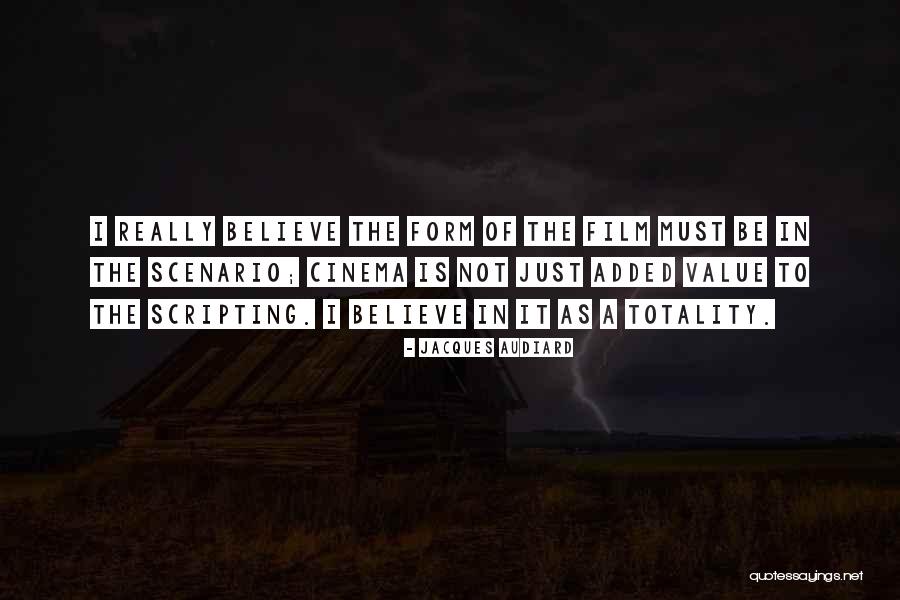Varamahalakshmi Quotes By Jacques Audiard Varamahalakshmi Quotes By Jacques Audiard