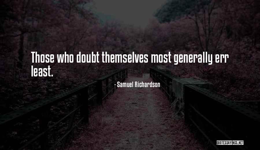 Vareet Quotes By Samuel Richardson Vareet Quotes By Samuel Richardson
