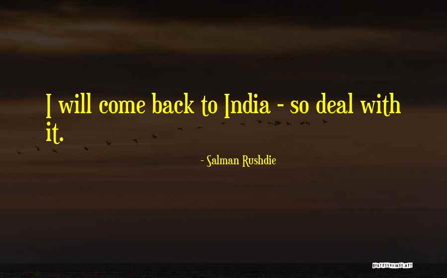 Varejao Ring Quotes By Salman Rushdie Varejao Ring Quotes By Salman Rushdie