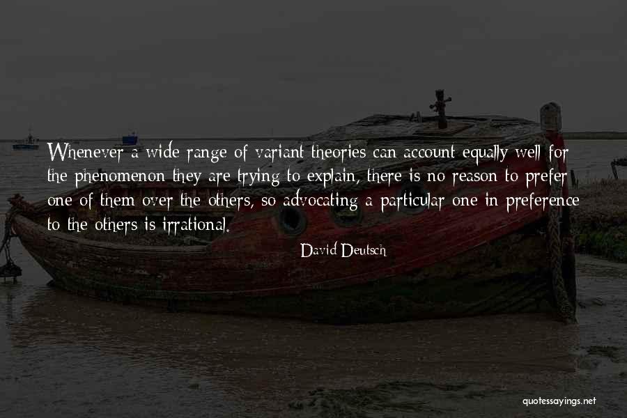 Variant Quotes By David Deutsch Variant Quotes By David Deutsch