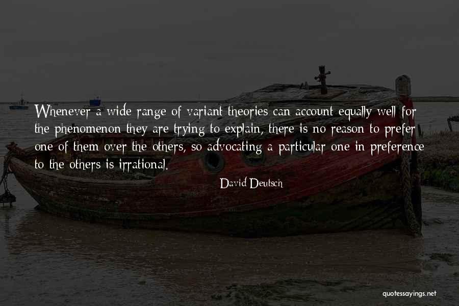 Variant Quotes By David Deutsch