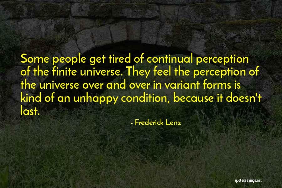 Variant Quotes By Frederick Lenz